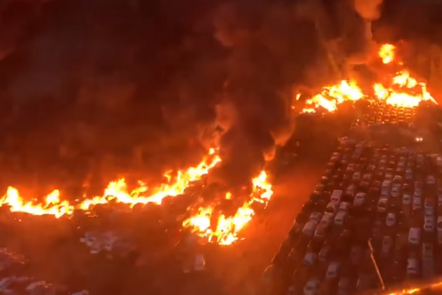 США охопили масштабні пожежі: горіли тисячі авто, люди залишилися без житла. Фото і відео
