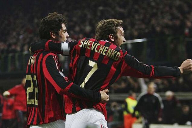 Андрей Шевченко и Кака