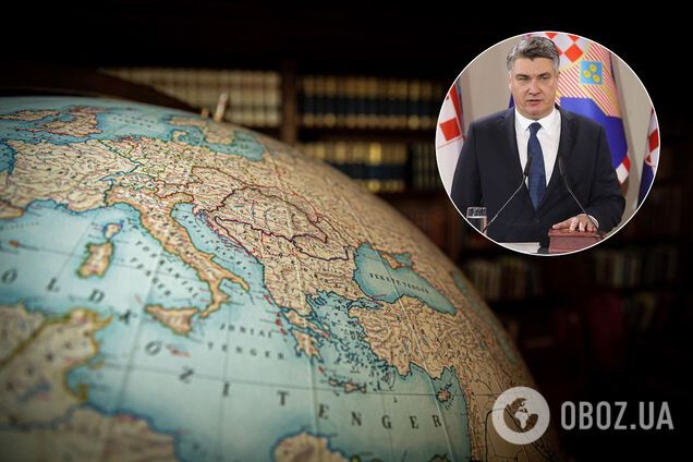 Друг Путіна "захопив" частину Хорватії: у країні відреагували на карту "Великої Угорщини"