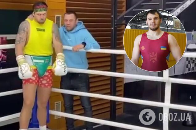 'Ты усвоишь урок': украинский борец Богдан Грицай вызвал Усика на бой без правил