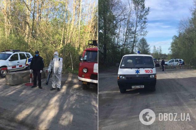 У Рівненській області через спалах коронавірусу "закрили" ще одне село. Фото