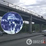 Момент задержания минера моста Метро в Киеве попал на видео