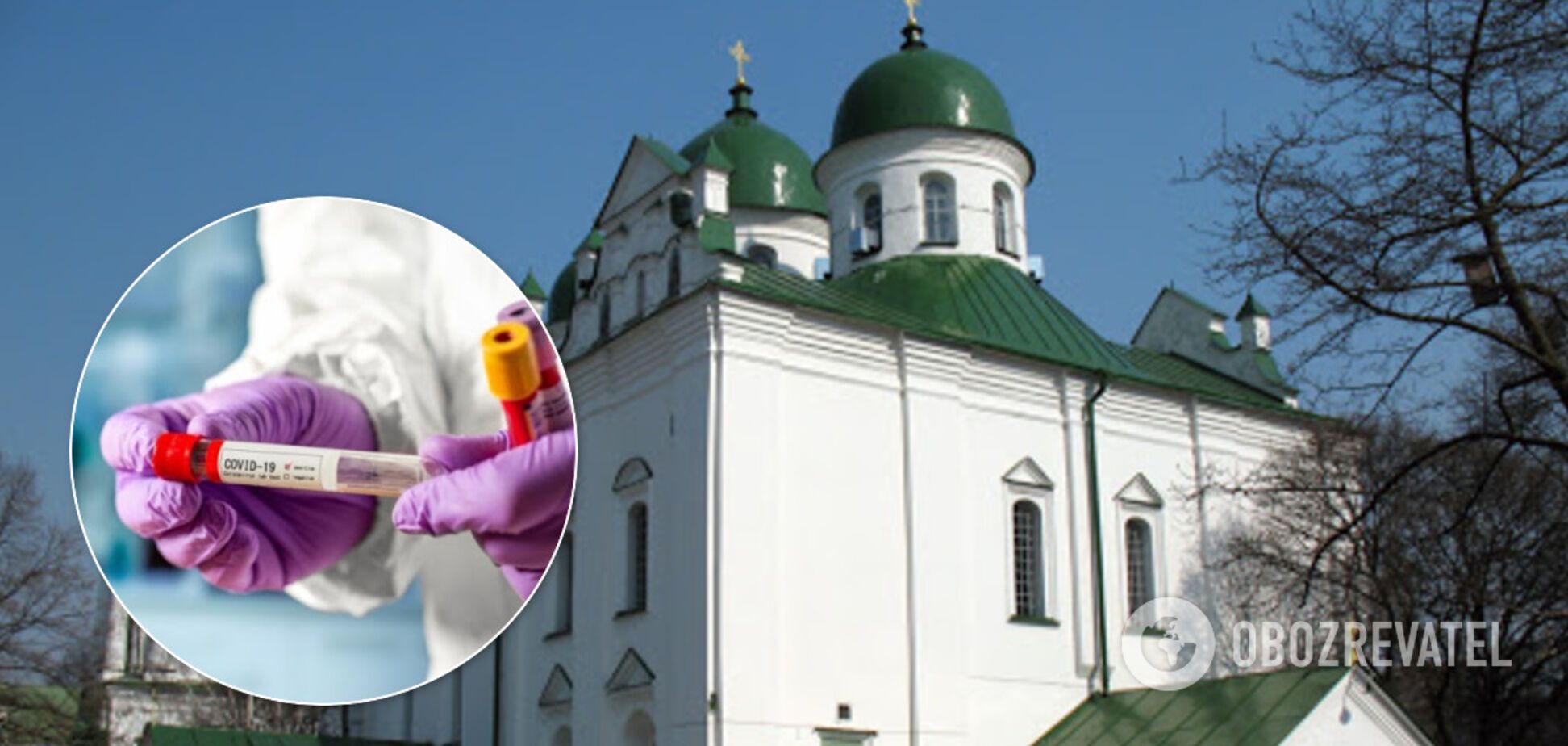 Вспышка COVID-19 произошла в женском монастыре Киева. Иллюстрация