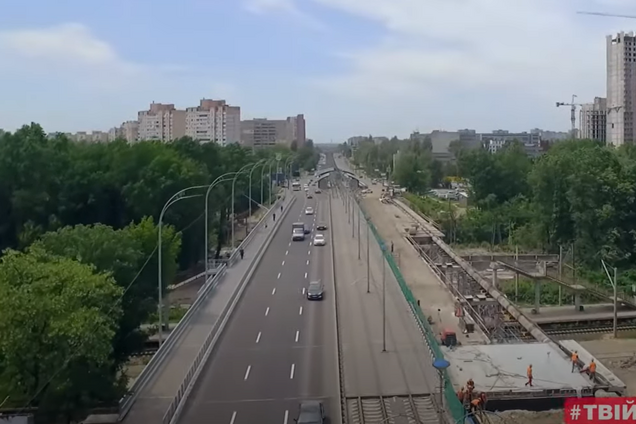 В Киеве до конца года обновят Борщаговский мост: Кличко показал видео ремонта