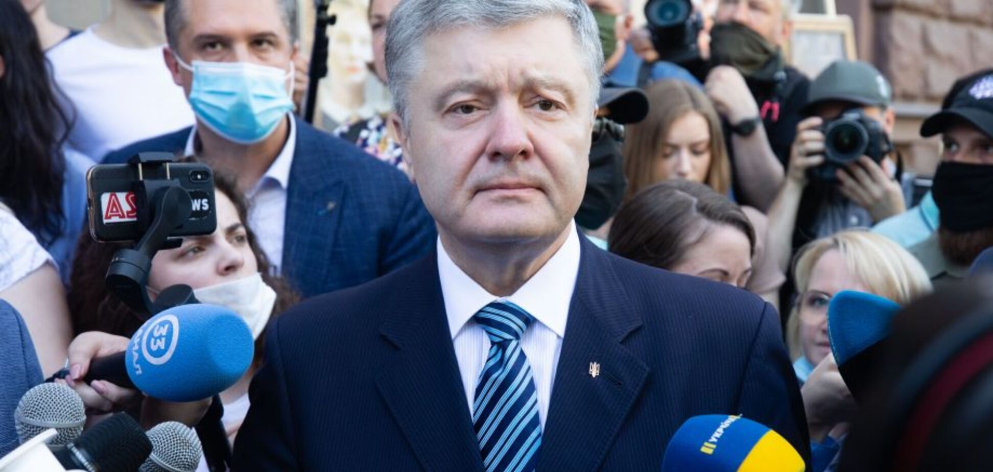 Порошенко прибыл в ОГП для встречи с Венедиктовой