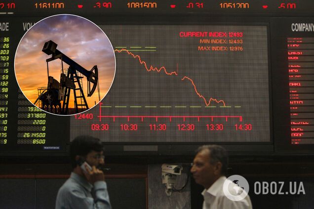 Цены на нефть упали из-за вспышки коронавируса в Китае: график