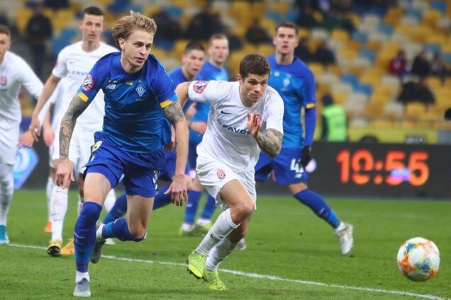 Матч 'Динамо' і 'Зорі' на НСК 'Олімпійський'