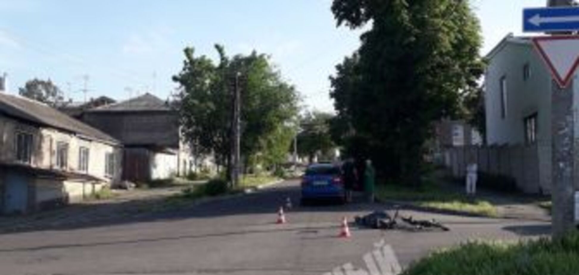 У Дніпрі на перехресті автівка на смерть збила велосипедиста