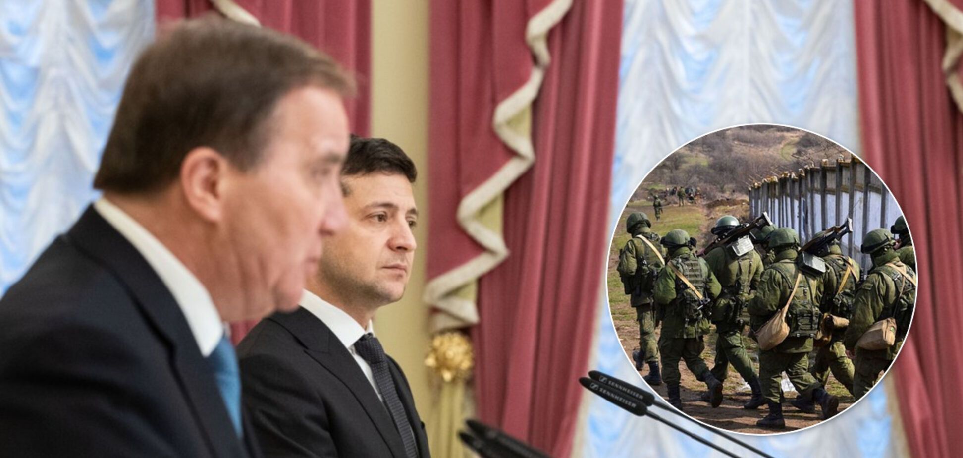 Прем'єр Швеції висловив підтримку Зеленському з питання анексії Криму