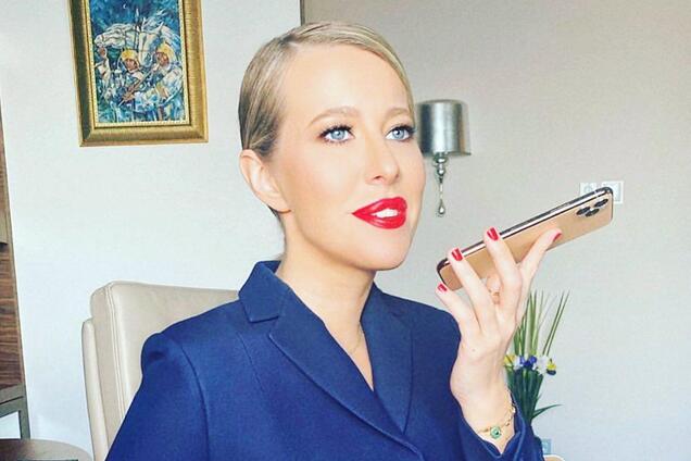 Вульгарное фото Собчак рассмешило сеть