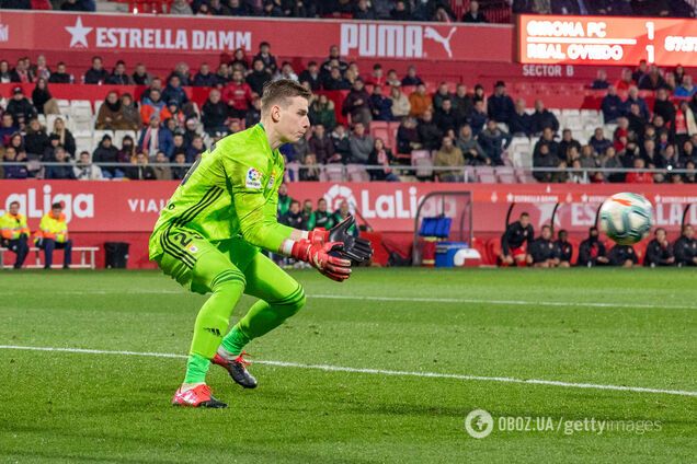 Лунин совершил крутые сейвы в Испании в первом матче после карантина