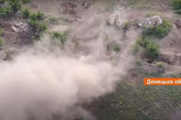 Сокрушительный удар ВСУ по оккупантам на Светлодарской дуге попал на видео