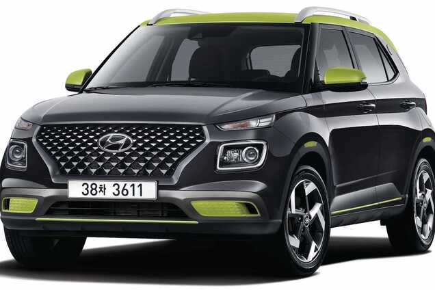 Hyundai Venue показали в стильному виконанні