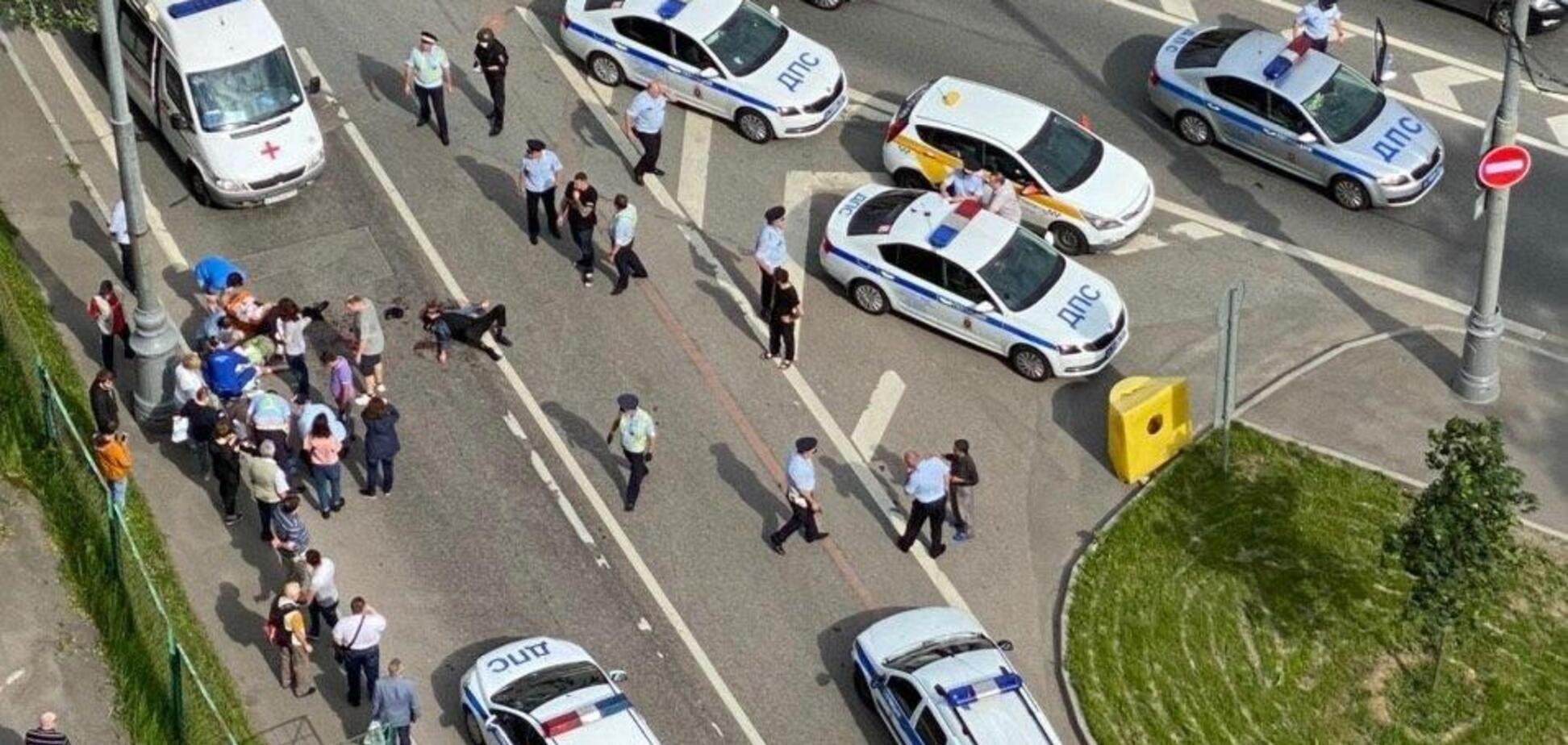 В Москве произошла перестрелка между таксистом и полицейскими