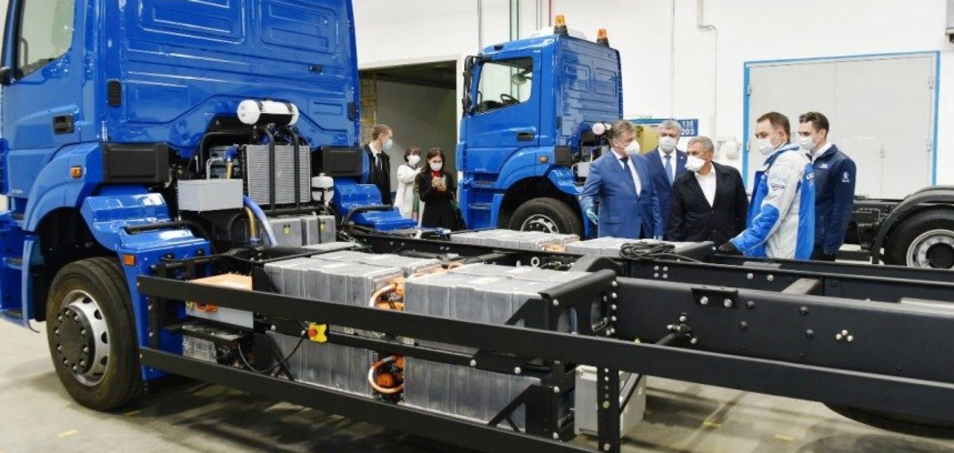 Новий електромобіль КАМАЗ буде працювати як сміттєвоз