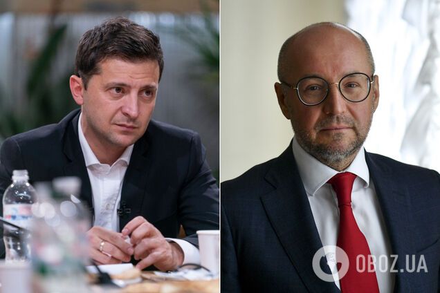 Володимир Зеленський і Руслан Демченко