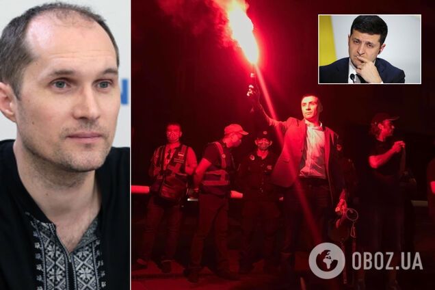 Акція Стерненка під будинком Зеленського знищила владу президента – Бутусов