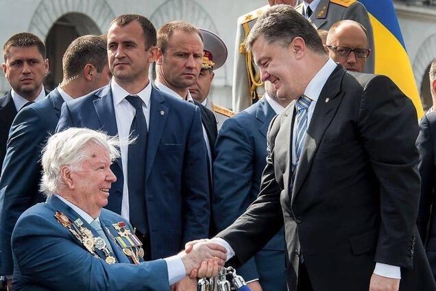 Петр Порошенко с отцом