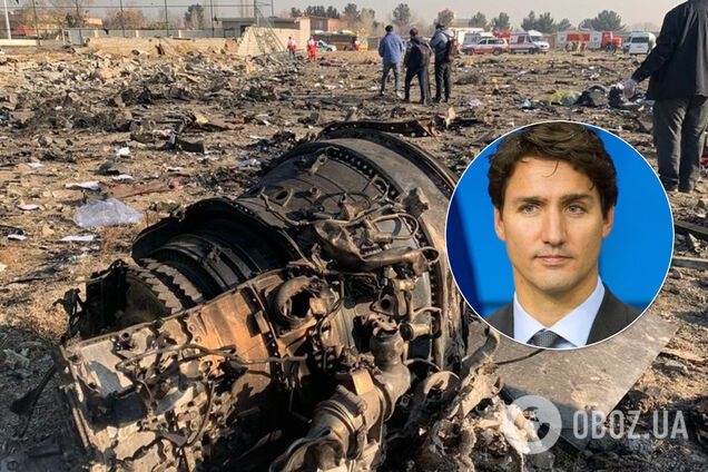 Трюдо заявил, что 'черные ящики' самолета МАУ передадут в ближайшее время