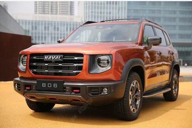 Новый Great Wall Haval B06 получил брутальный дизайн