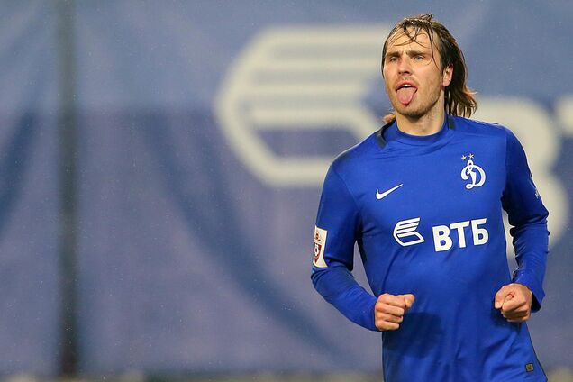 Виталий Дьяков в составе московского 'Динамо'