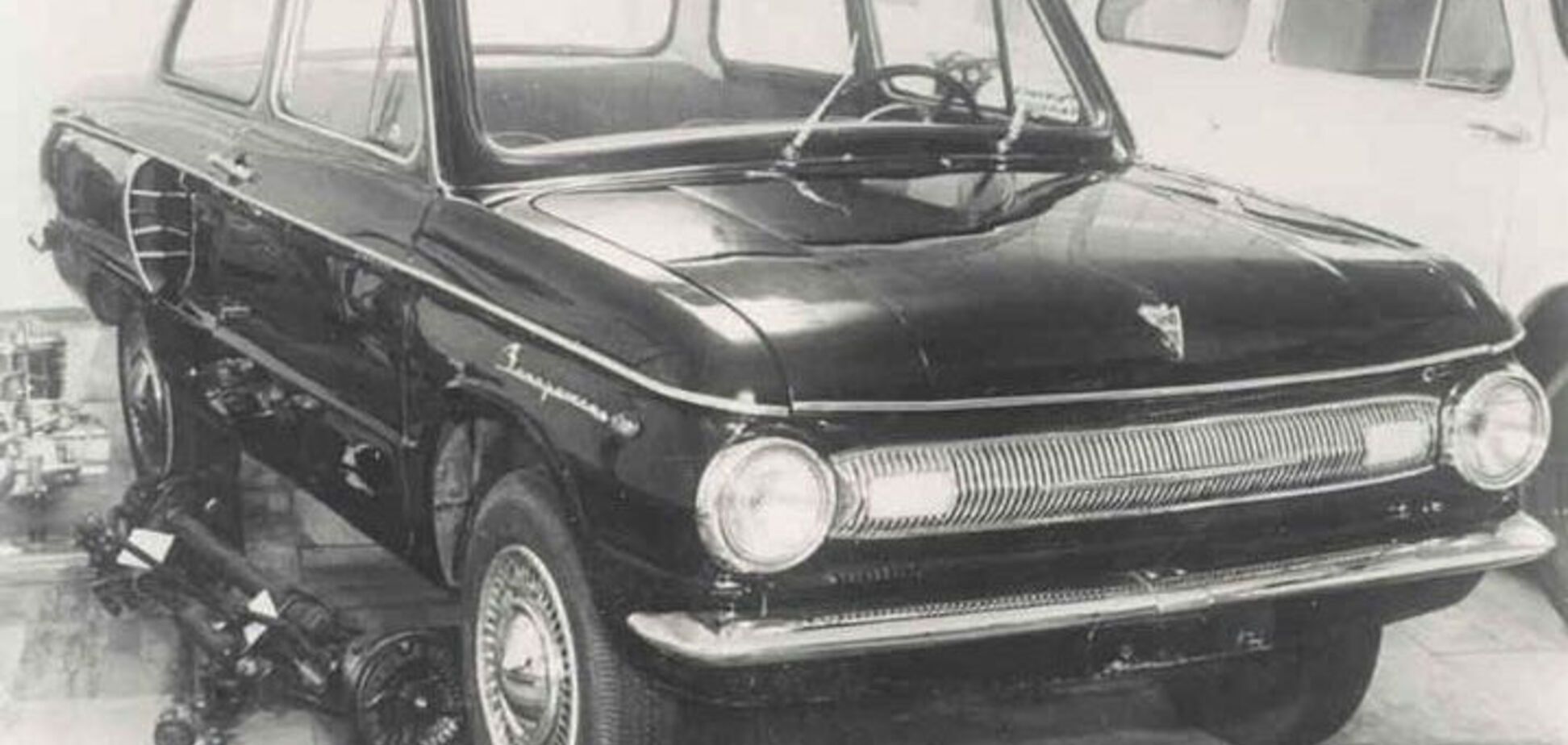 Серійний ЗАЗ-966 міг виглядати саме так, але у виробництво вирушив інший автомобіль
