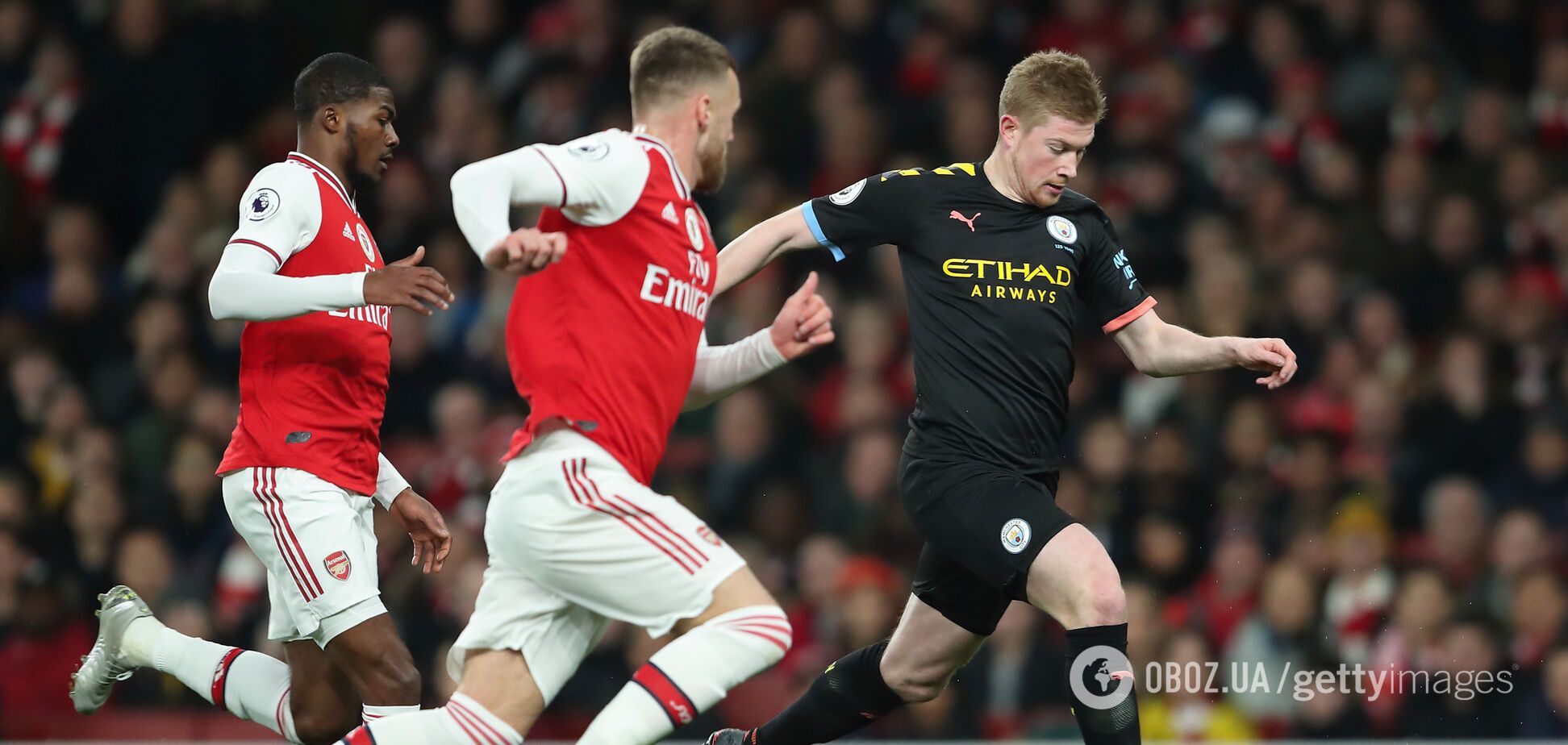 'Манчестер Сіті' розгромив 'Арсенал' в матчі першого кола з рахунком 3: 0
