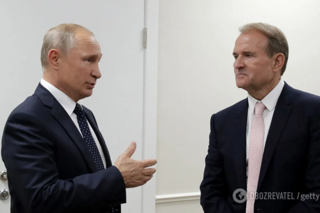 Путін і Медведчук в Кремлі