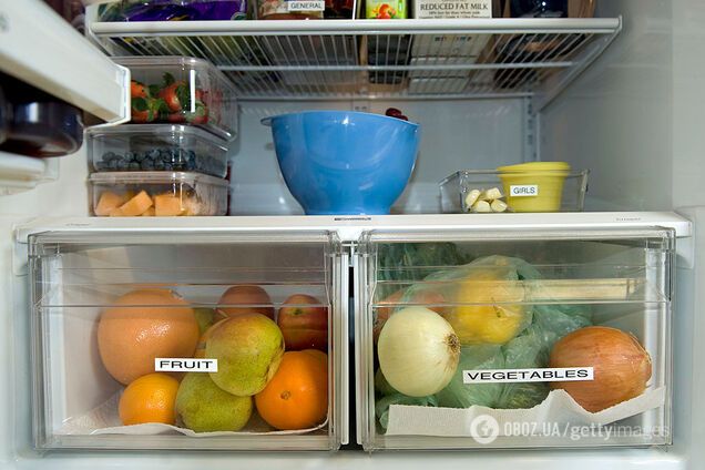 Експерт назвав правила зберігання продуктів в холодильнику