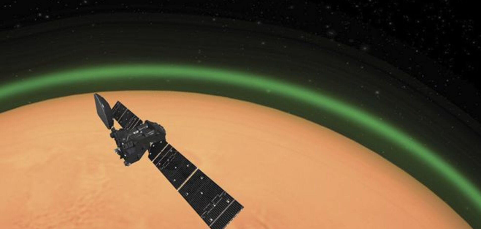 Марс засяяв зеленим світлом: у чому феномен планети