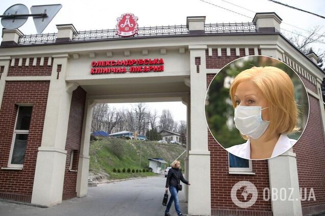 Главврач Александровской больницы Людмила Антоненко