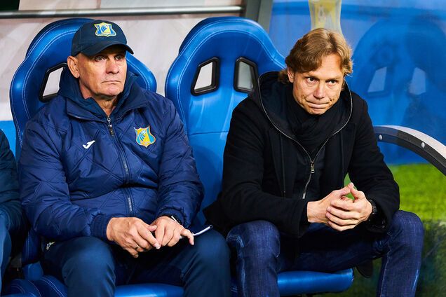 Головний тренер 'Ростова' Валерій Карпін і його помічник