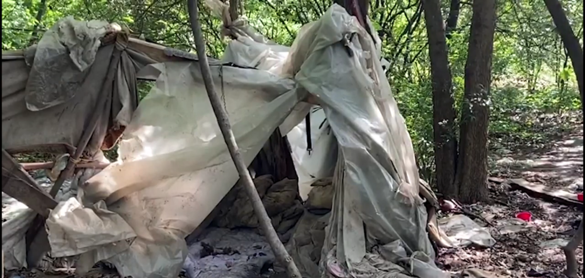 В Одессе мужчина забил соседа молотком и прятался шалаше в лесу