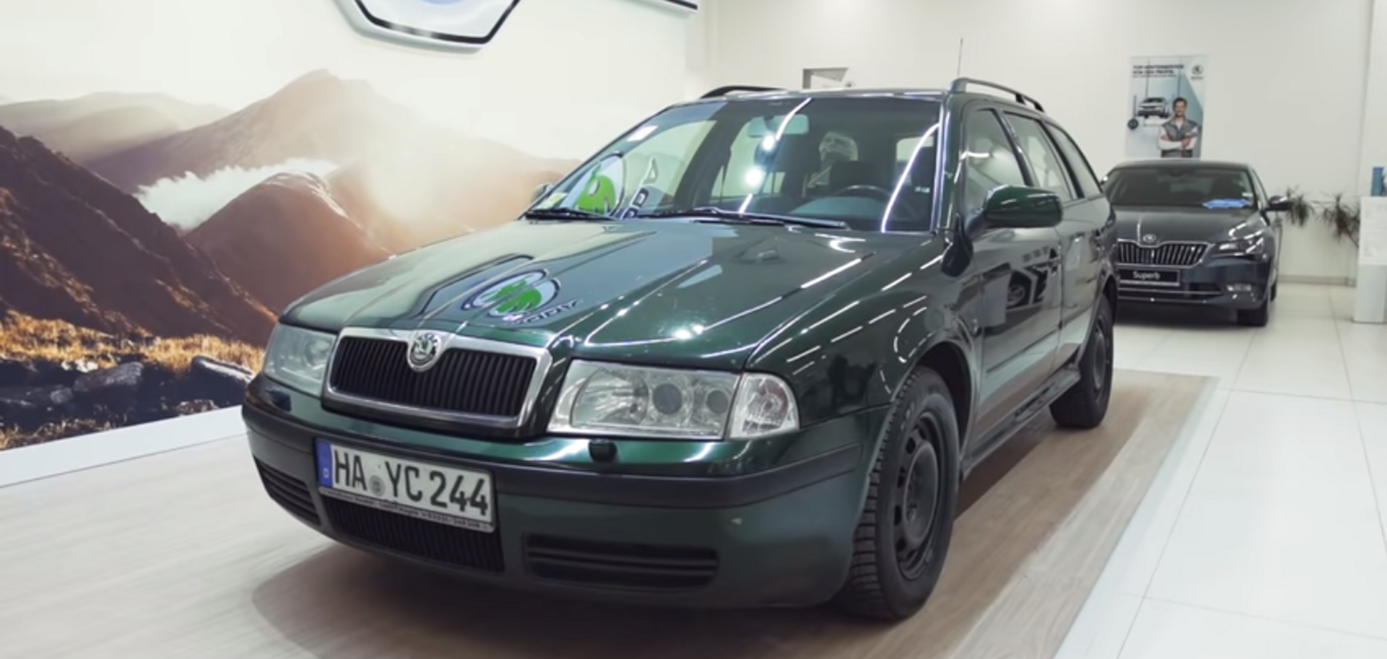 Немец похвастал своей Skoda Octavia Tour с пробегом 1 млн км