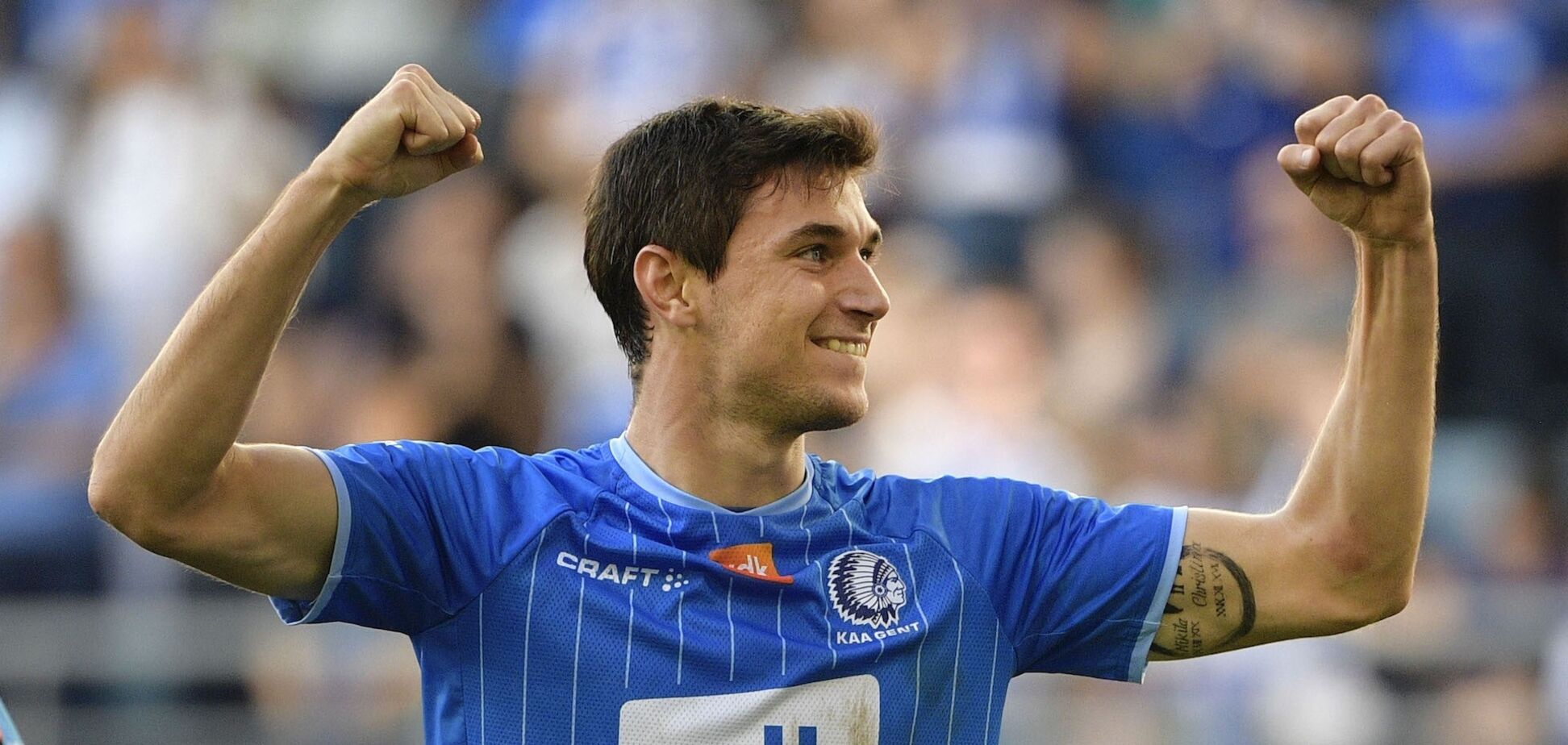 Роман Яремчук у складі 'Гента'