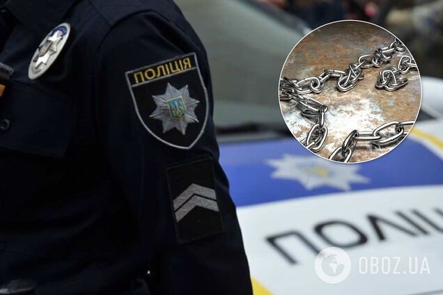 На Луганщине мать посадила свою дочь на цепь для 'перевоспитания'. Фото издевательств