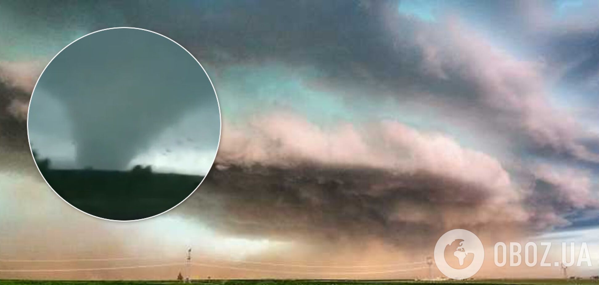 Донеччиною пронісся потужний торнадо: фото й відео незвичайного явища