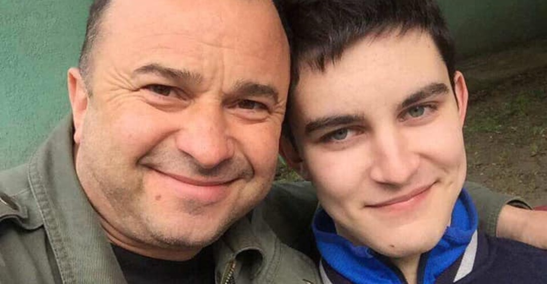 Віктор Павлік разом із сином Павлом