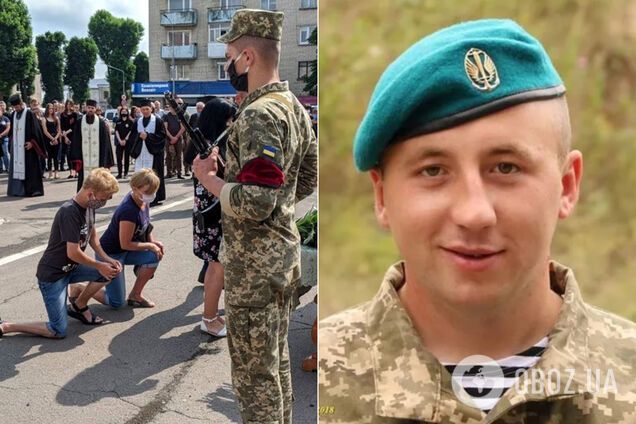 На Волыни попрощались с морпехом Ильей Струком