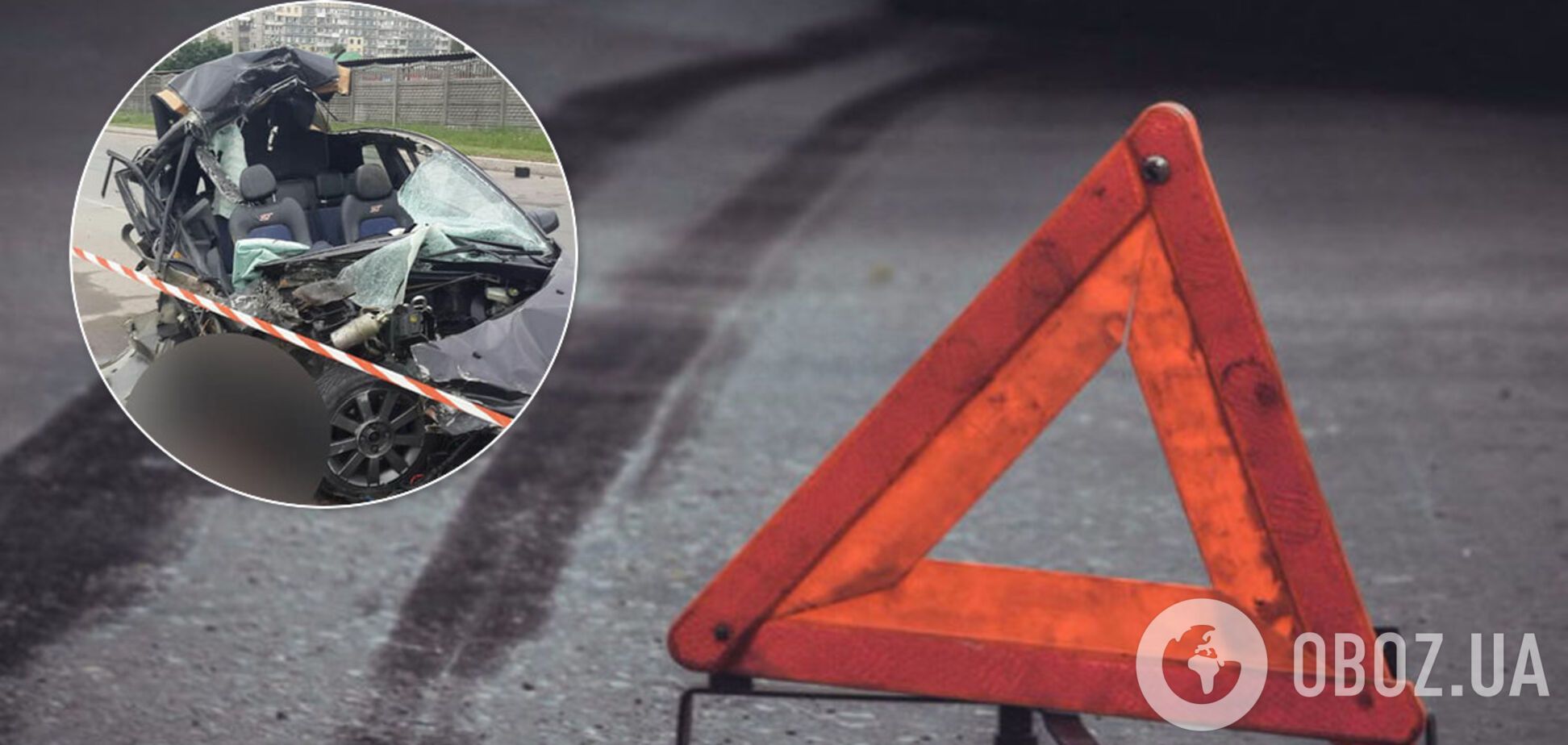 В Днепре превысившее скорость авто разбилось на глазах у полиции: есть жертвы. Фото 18+