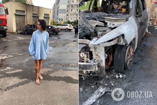 В Харькове подожгли авто Татьяны Коряк