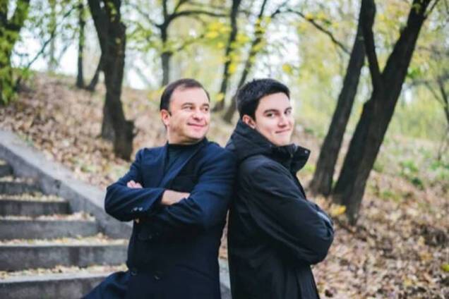 Віктор Павлік із сином Павлом