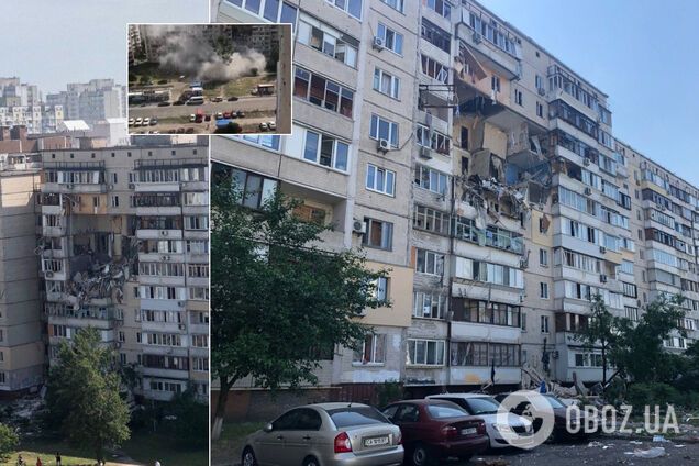 У Києві вибухнула багатоповерхівка