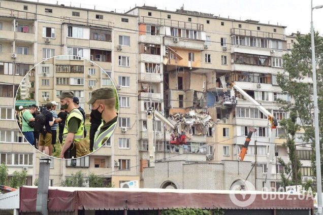 Очевидцы взрыва газа в Киеве поделились подробностями