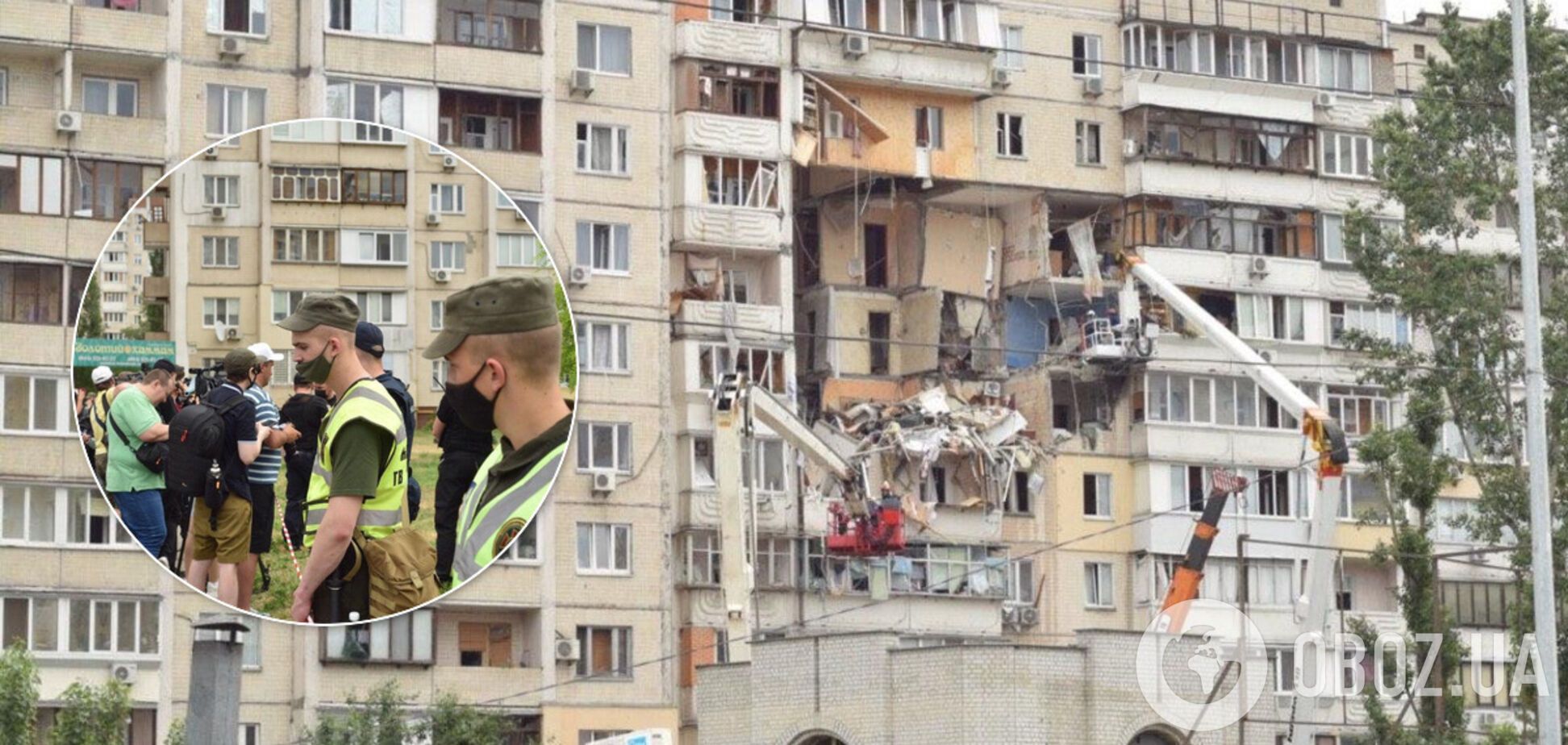 Очевидцы взрыва газа в Киеве поделились подробностями