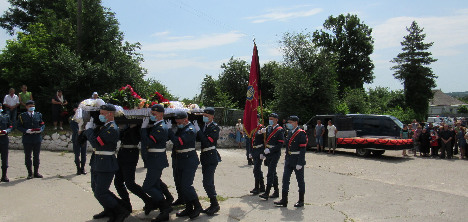 На Харьковщине простились с бойцом ВСУ Богданом Коваленко
