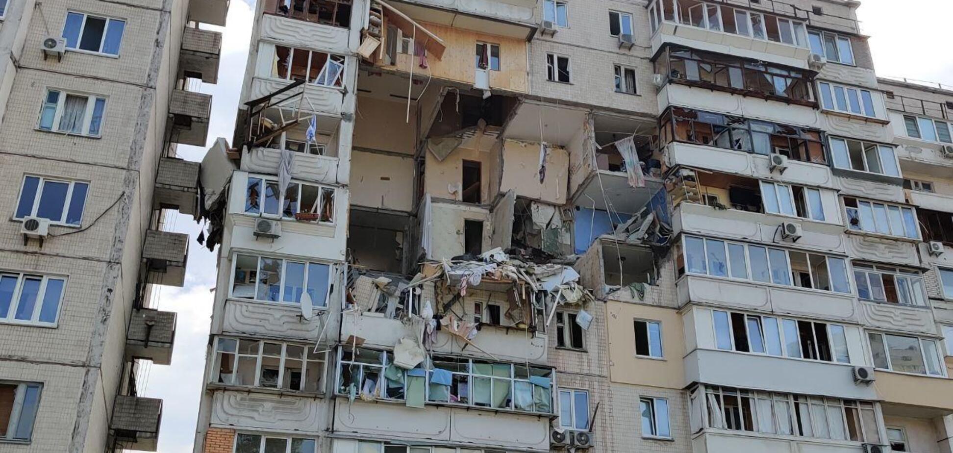 Внаслідок вибуху будинку в Києві загинуло троє людей