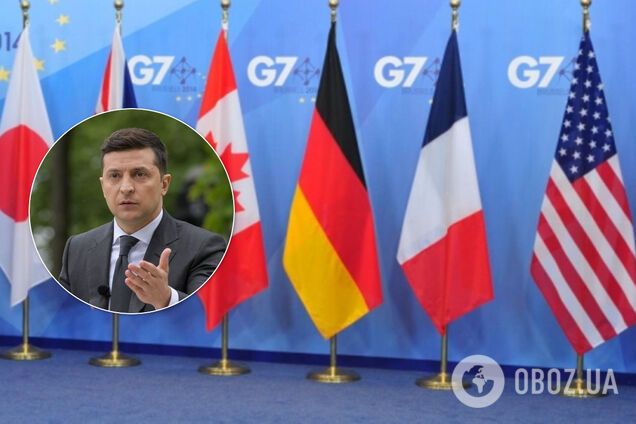 Владимир Зеленский категорически против вступления России в G7
