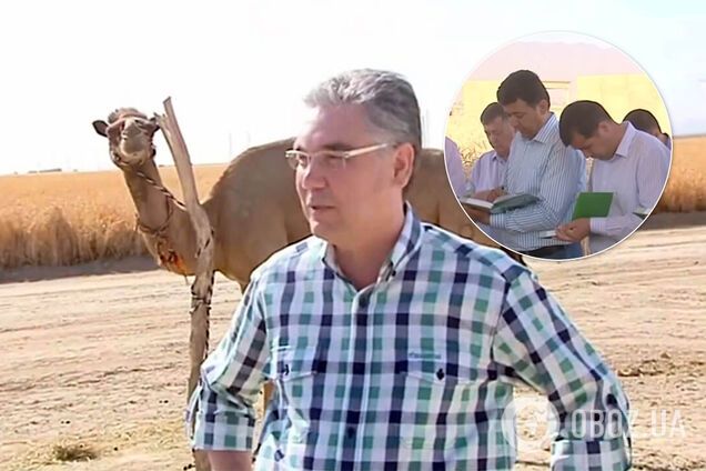 Бердымухамедов заставил аграриев записывать поговорки в блокнот. Видео