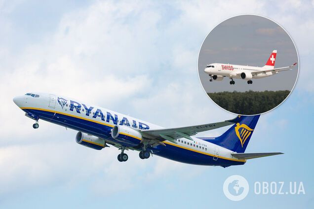 Ryanair и Swiss возобновили полеты в Украину
